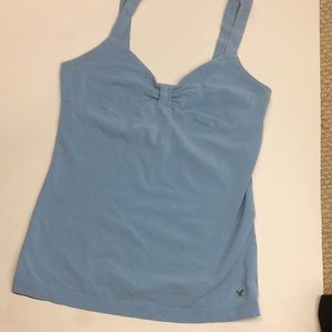 American eagle outfitters sky blue top